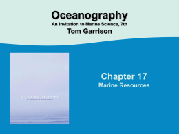 Garrison Oceanography 7e Chapter 17