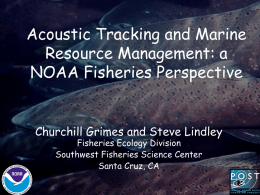 a NOAA Fisheries perspective