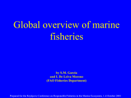 Global overview of marine fisheries .(English)