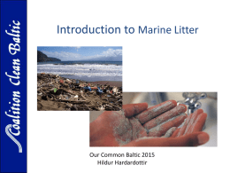CCB Marine litter - Coalition Clean Baltic