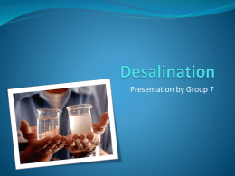 Desalination - tfss-g4p