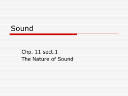 Sound - Wsfcs