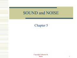 SOUND and NOISE