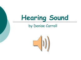 Hearing Sound - Cloudfront.net