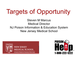 Targets of Opportunity - New Jersey Preparedness Training