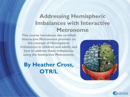 B - Interactive Metronome