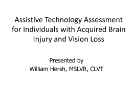 Adaptive Technology Assessments for