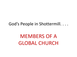 God’s People in Shottermill.