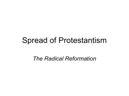 Reformation spreads1