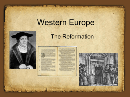 WE Reformation