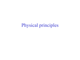 Physical principles