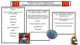 Biology transition * takeaway work