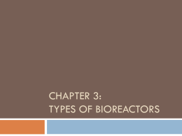 Types of Bioreactor