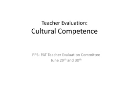 Cultural Competence Powerpoint