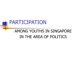 SOCIAL PARTICIPATION - 青年事務委員會