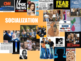 socialization is…