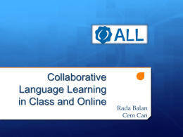 CL - Tool for Online and Offline Language Learning