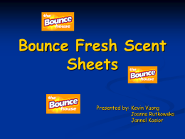 Bounce Fresh Scent Sheets