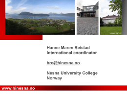 Nesna University College Norway