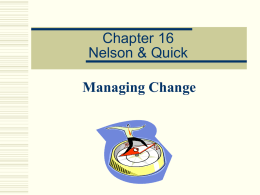 Chapter 12 Nelson & Quick