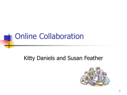 Online Collaboration and Collaborative Writing
