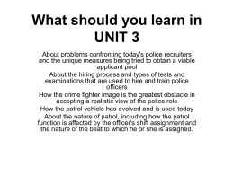 What should you learn in this unit?