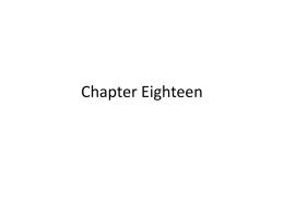 Chapter Eighteen
