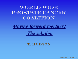 World Wide Prostate cancer coalition