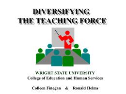TED Presentation - Wright State University