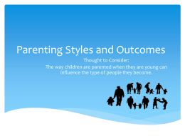 Parenting Styles PPT