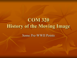 Some Pre-WWII Points PowerPoint