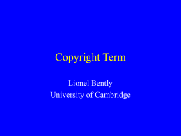 Copyright Term