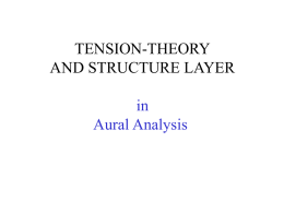 Tension theory