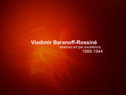 Baranoff-Rossine