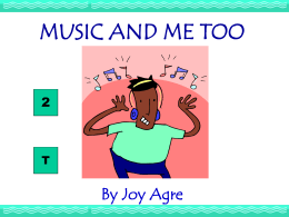 Music and Me, Too #2