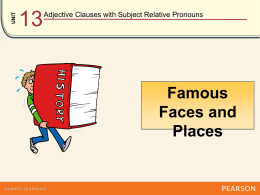 adjective clauses