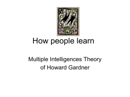 How people learn - Issaquah Connect