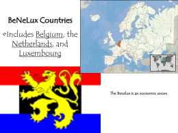 BeNeLux Countries