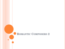 Romantic Composers 2 Frédéric Chopin