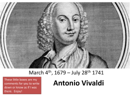 Vivaldi - West Ada
