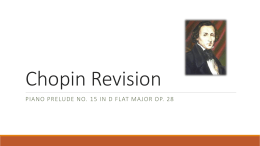 Chopin Revision - Life Learning Cloud