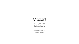 Mozart - West Ada