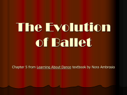 The Evolution of Dance - Holly Grove Middle School Dance
