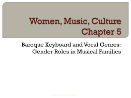 Women, Music, Culture Chapter 5