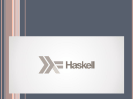 Haskell - proglan