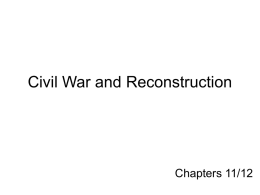 Civil and Reconstruction