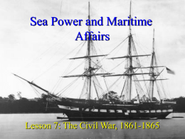 The Civil War - SUNY Maritime College