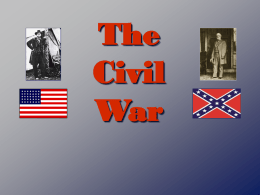 Beginning of the Civil War