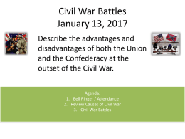 Civil War Battles 2014gx