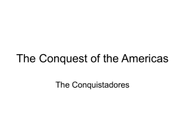 The Conquest of the Americas